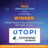 Utopi wins Property Week Tech Innovation Proptech Collaboration of the Year with Downing